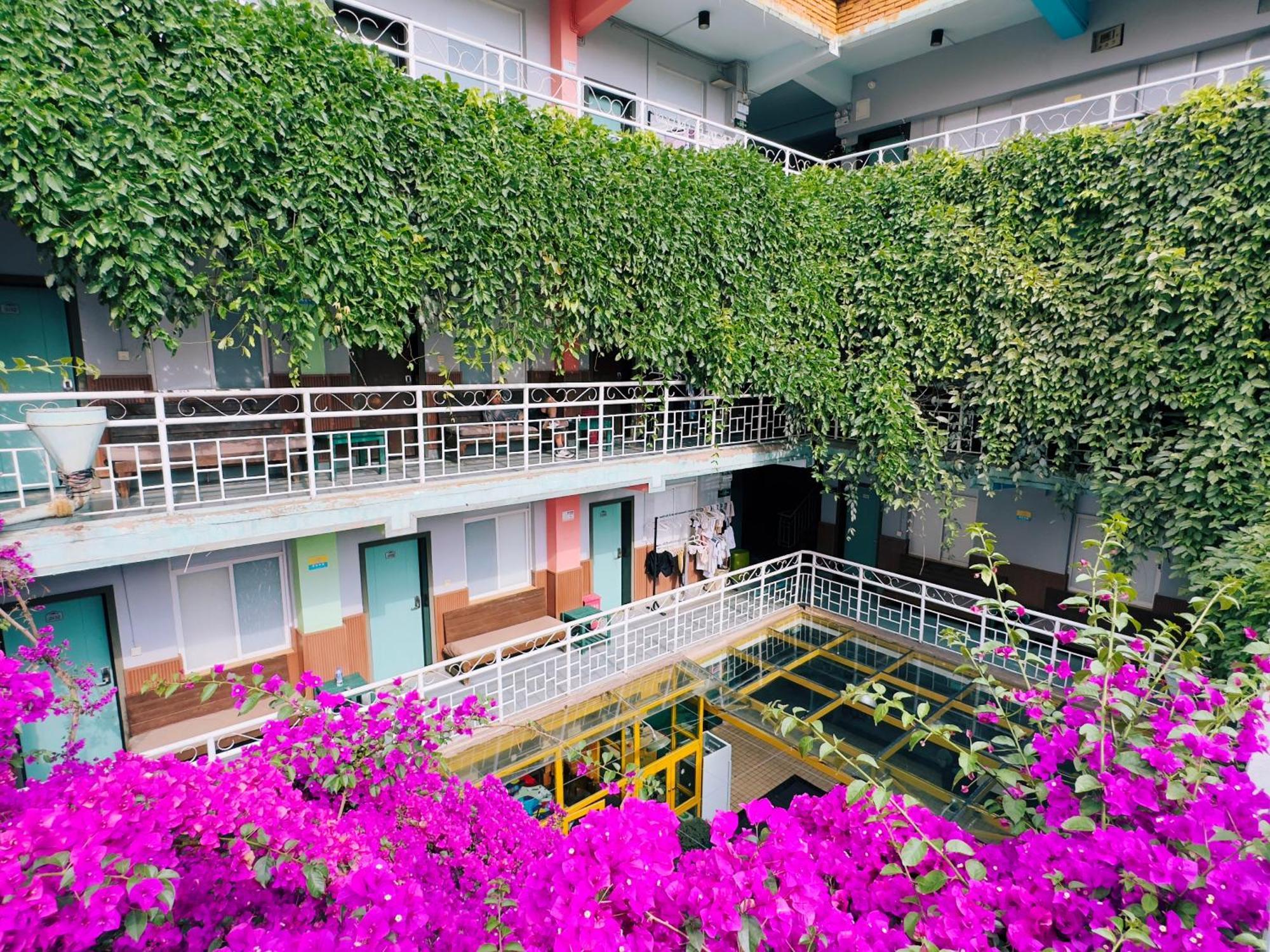 The Cloudland International Youth Hostel Close To The City Center,10 Min Walks To The Subway, Close To The Night Market, Old Street, Green Lake, English-Speaking Service, Free Activity Convenient Payment And Visa Cards Are Accepted Kunming Luaran gambar