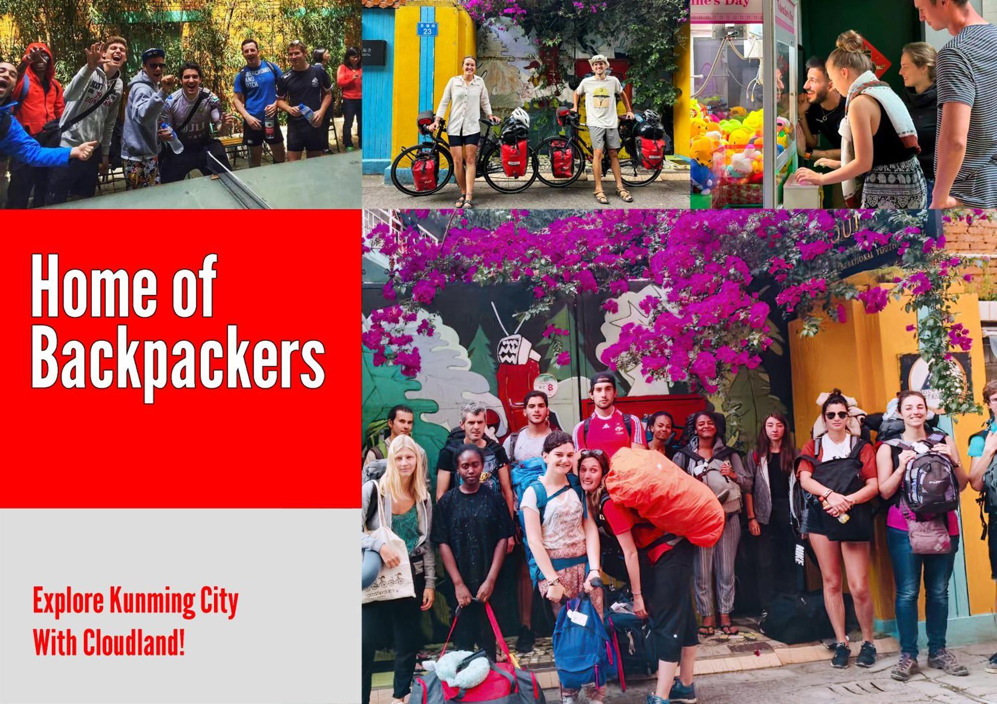 The Cloudland International Youth Hostel Close To The City Center,10 Min Walks To The Subway, Close To The Night Market, Old Street, Green Lake, English-Speaking Service, Free Activity Convenient Payment And Visa Cards Are Accepted Kunming Luaran gambar